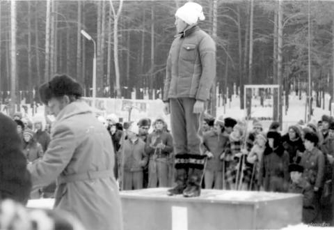 Зинаида Амосова на награждении